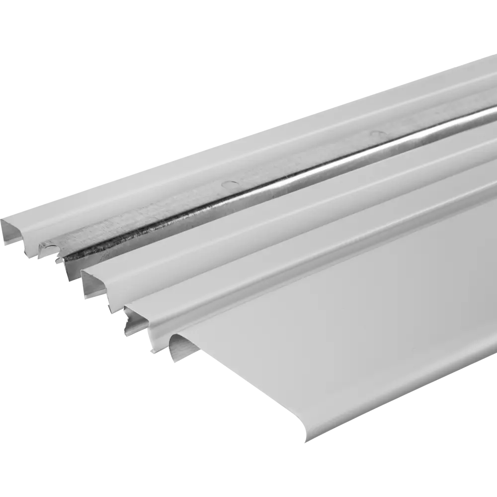 Комплект потолка для туалета 1.35x0.9 м цвет белый матовый БАРД STLM-2191547 - Вид №1