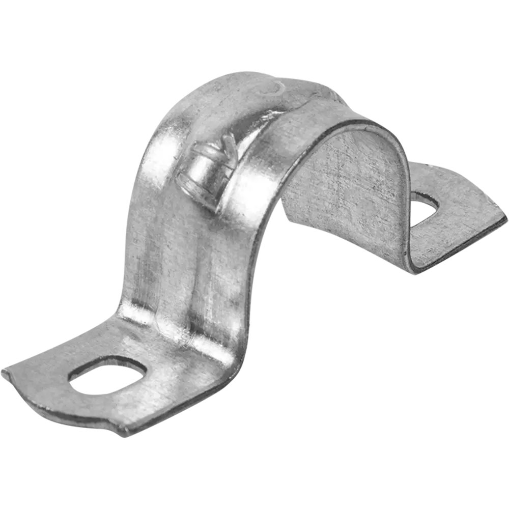 Скоба двухлапковая IEK D12 мм оцинкованная 10 шт. 18550511 STLM-2166253 Santreyd 