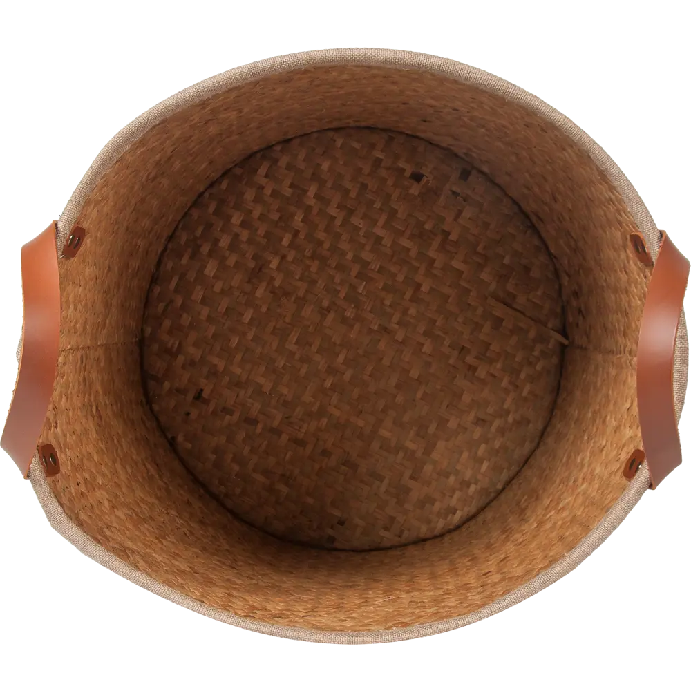 Корзина мягкая Kub HAP8549, 37х40х37 см, 48 л, пальмовое волокно STORIDEA STLM-2071057 - Вид №1