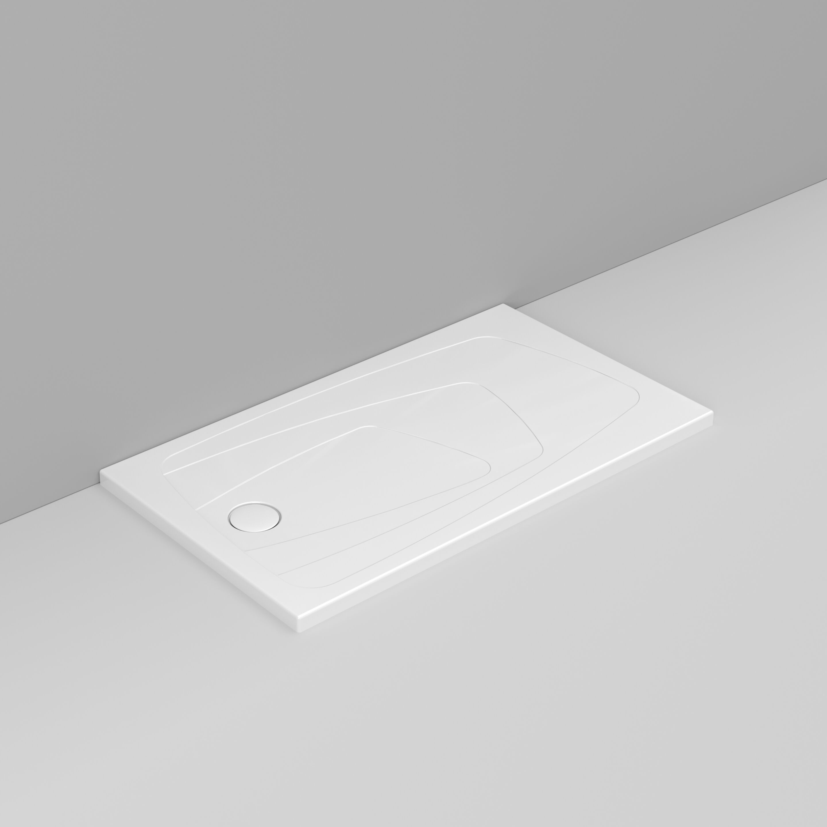 Керамический нескользящий прямоугольный поддон для душа Ceramica Dolomite за пределами ARCH-00148401 - Вид №60
