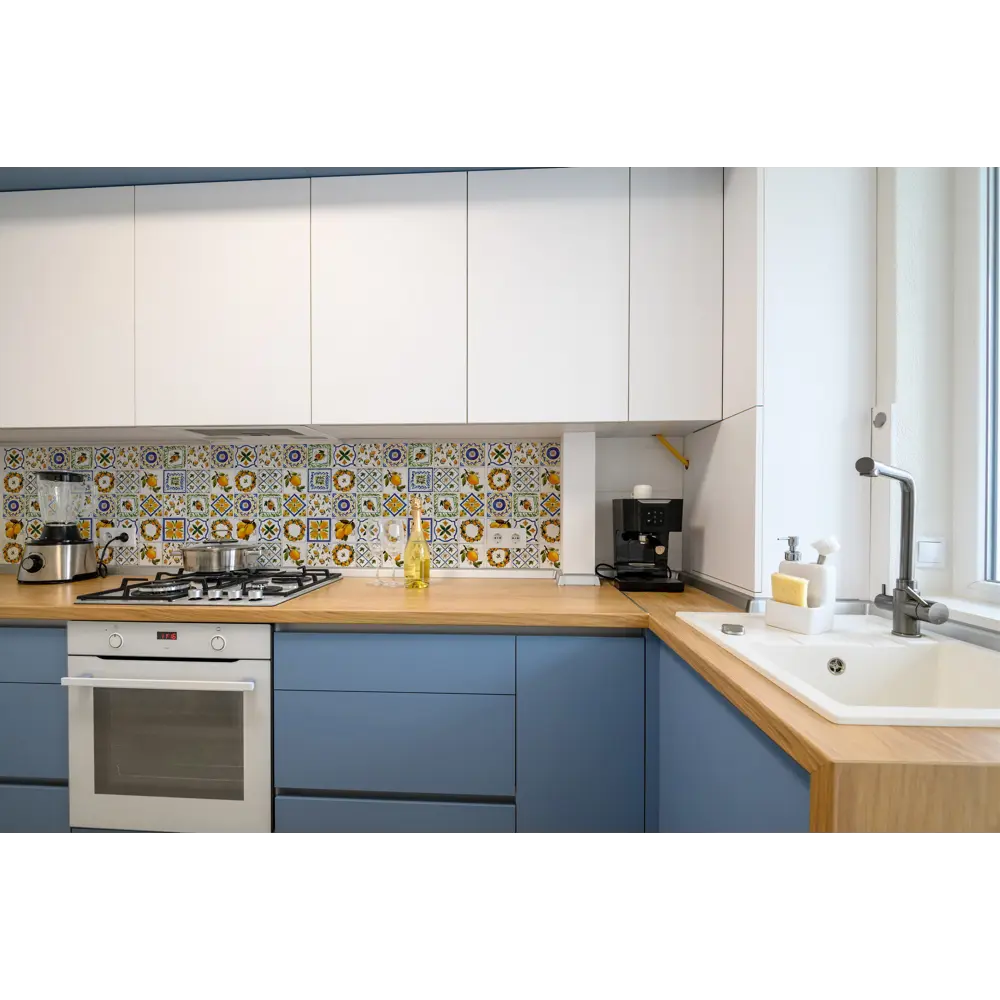 GRACE Бристоль: Стеновая панель ПВХ с лимонным орнаментом 89380913 STLM-1404785 - Вид №3