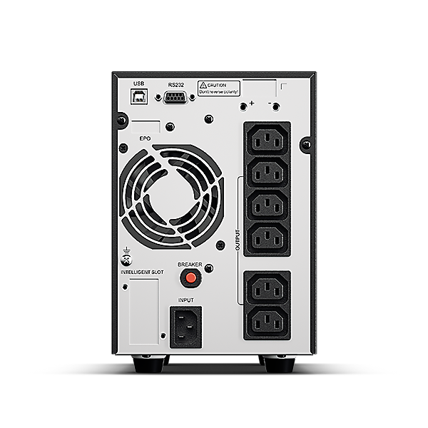 OLS2000EC Ups online tower 2000va/1600w usb/rs-232/ (4+2) iec c13) Cyberpower Santreyd  - Вид №2