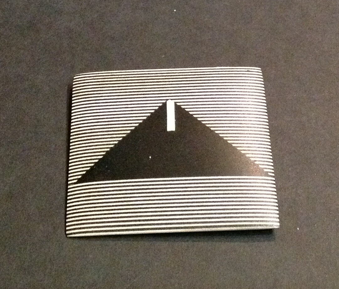 LR37 Брошь, клен, эбеновое дерево 6смx6см Larondelle Santreyd 