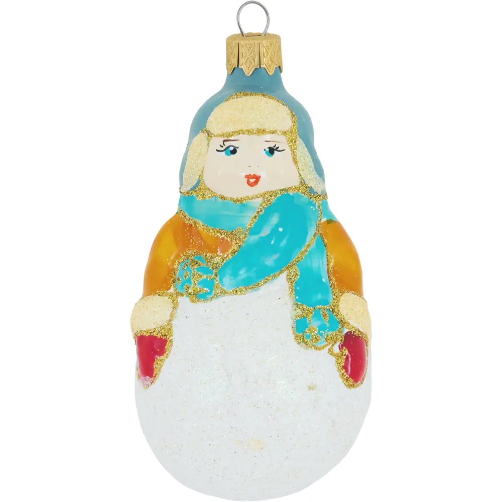 Ёлочное украшение «Мальчик со снежком» 10 см в коробке 82752930 STLM-2072036 Santreyd  - Вид №1