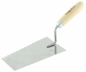 KAPRIOL Зубчатый шпатель с лезвием из нержавеющей стали Hand tools - cazzuole