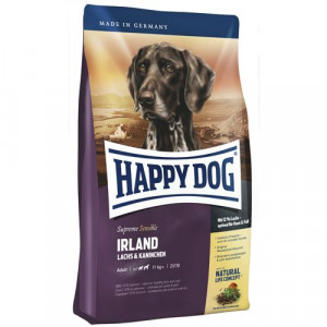 УТ0005520 Корм для собак Ирландия на основе лосося и кролика сух. 12,5кг HAPPY DOG