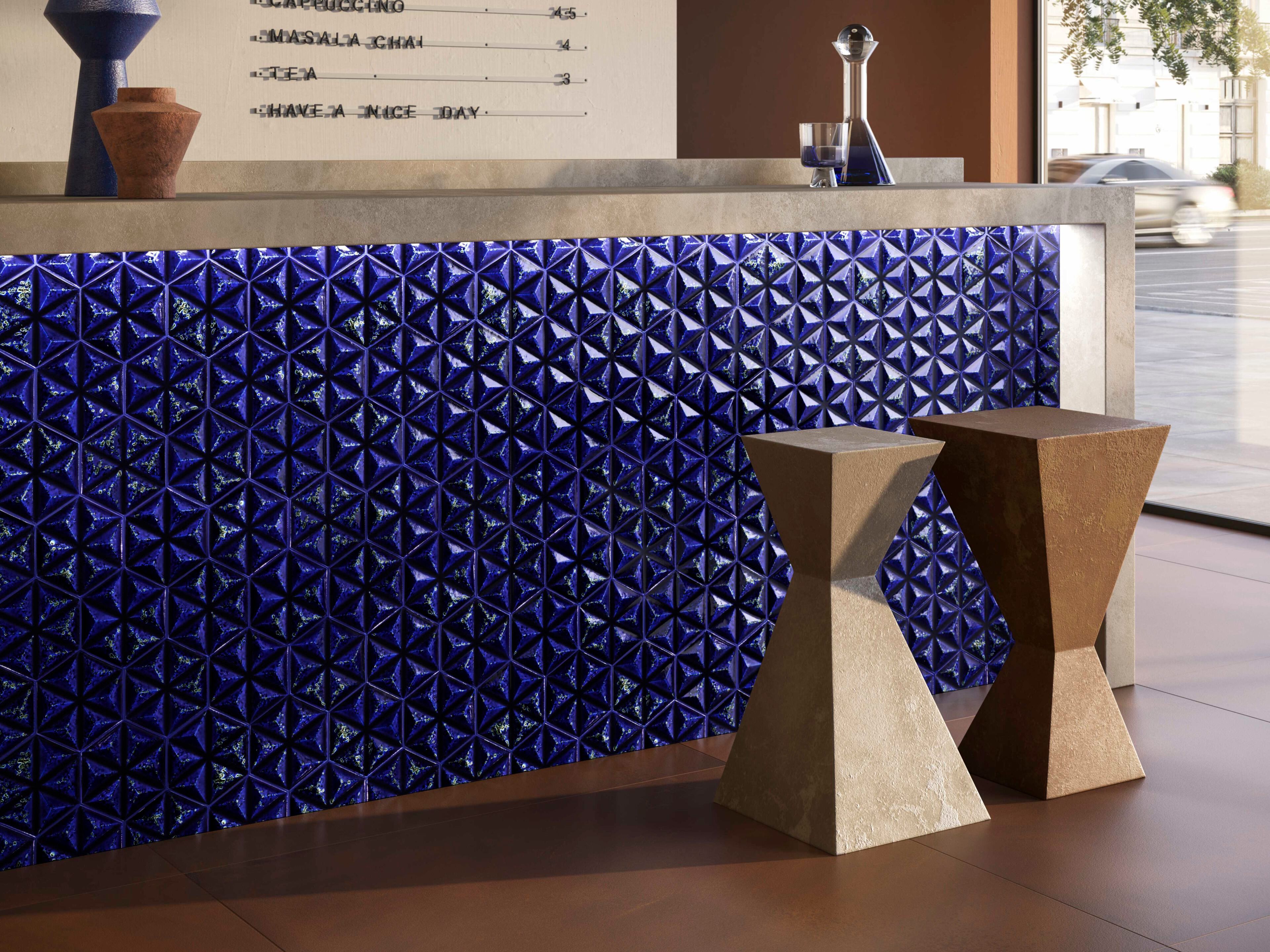 Двухгорячая керамическая облицовка для интерьера Acquario Due Exa16 Stella ARCH-00039812 - Вид №1