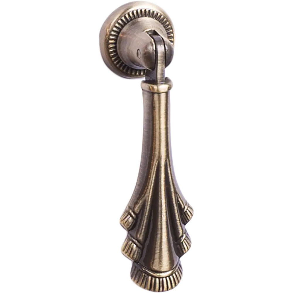 Мебельная ручка-капля Larvij бронза STLM-2205671