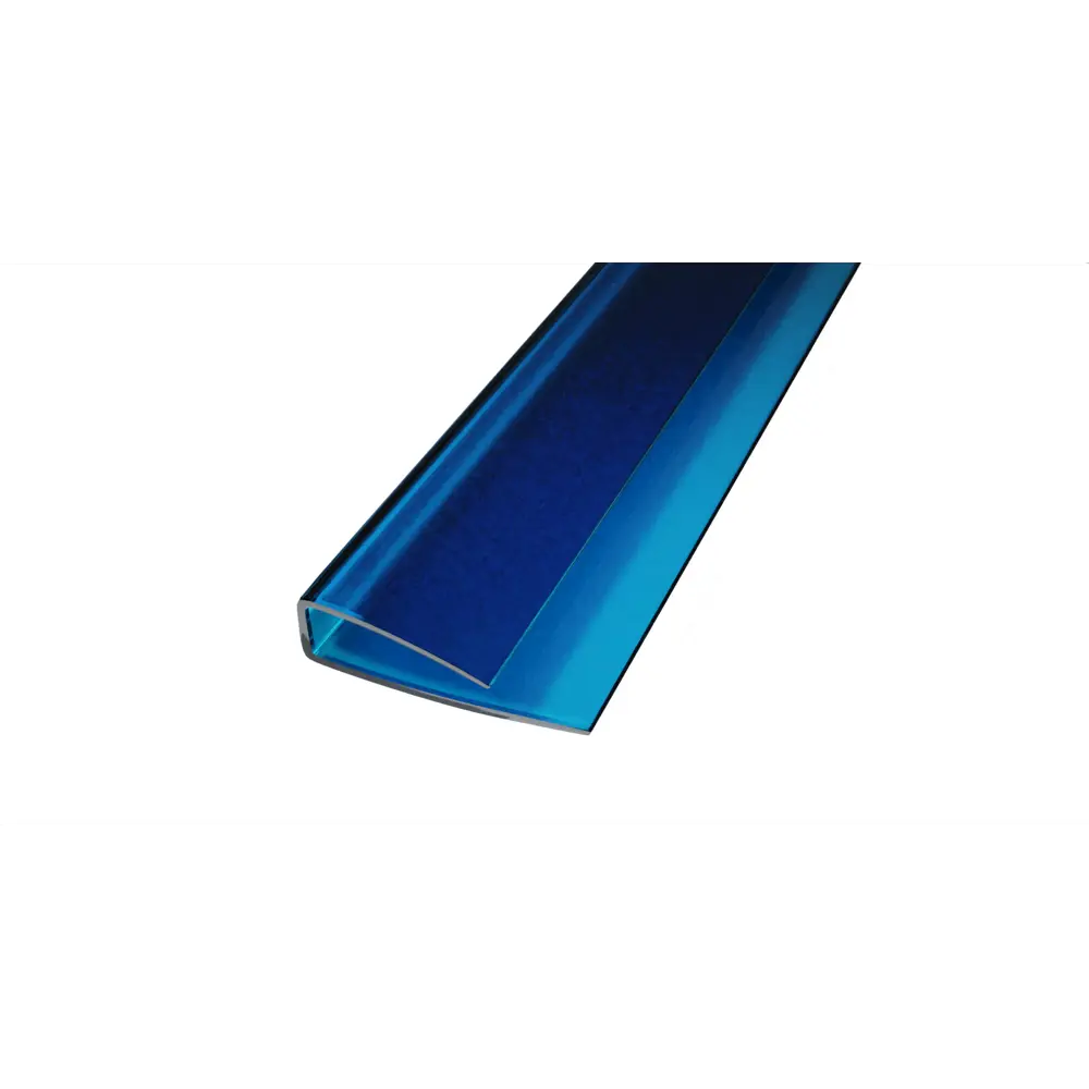 Профиль торцевой для поликарбоната 4 мм 2.1 м синий Santreyd STLM-2177085
