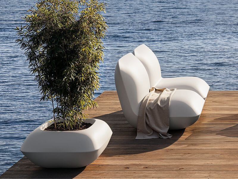 Полиэтиленовое садовое кресло Vondom подушка ARCH-00003642 - Вид №4