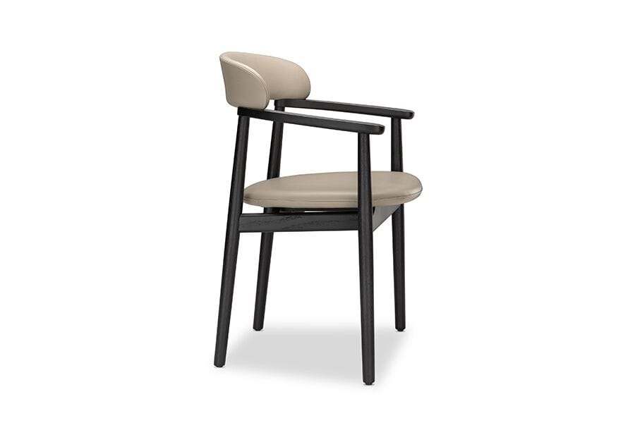 Деревянный мягкий стул с подлокотниками HC28 maison NOTCH ARCH-00059230 - Вид №3