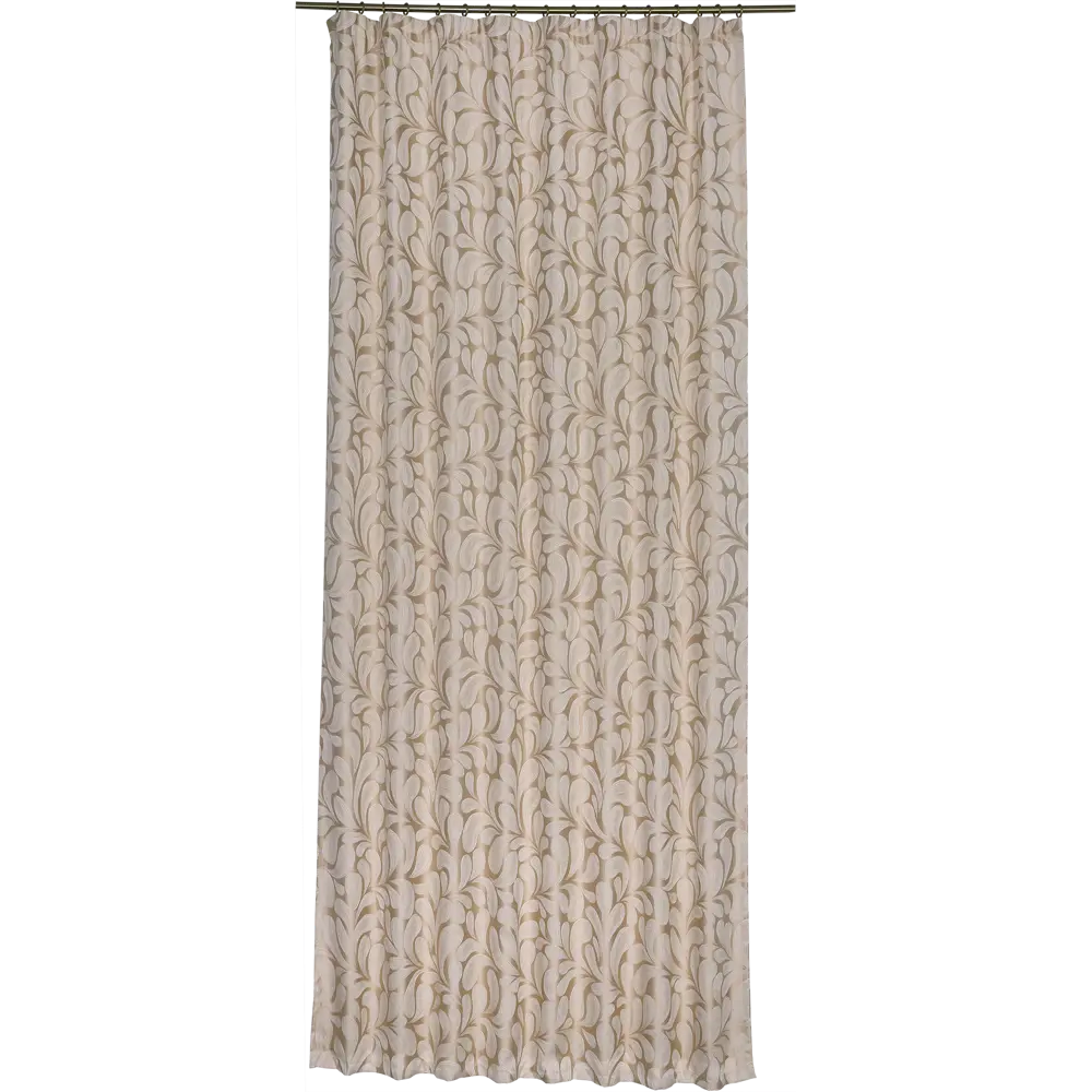Штора на ленте «Сандра», 160х280 см, цвет бежевый 82088748 STLM-2191539 Santreyd 