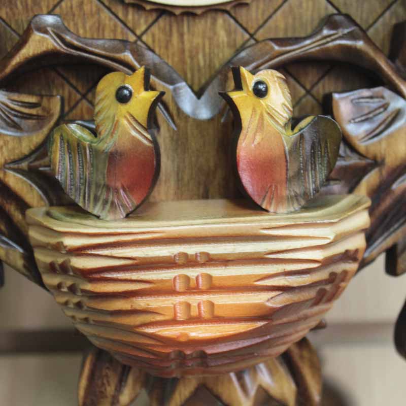 Часы настенные коричневые с кукушкой Sars 8С SARS ДИЗАЙНЕРСКИЕ 00-3967470 Коричневый  - Вид №3