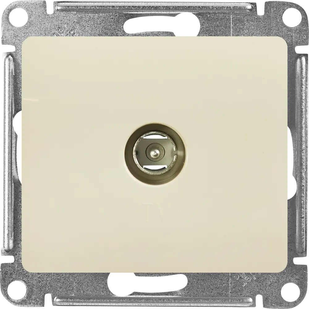 Встраиваемая ТВ-розетка Schneider Electric Glossa для антенного подключения 86710147 STLM-0070769