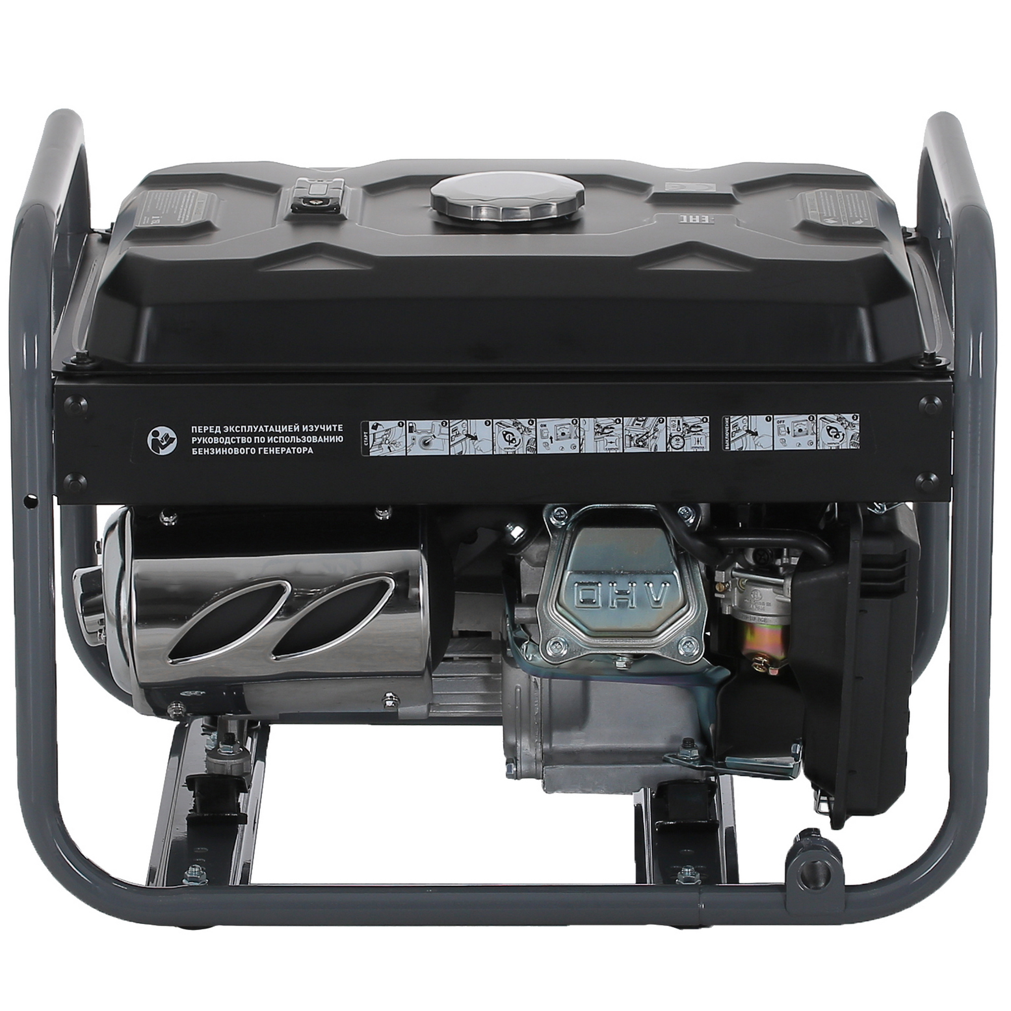 Электрогенератор   бензиновый Carver PPG-2500A 1081876 STDN-0121343 - Вид №3