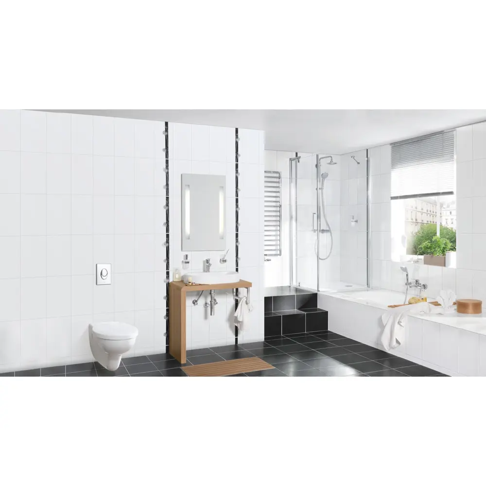 Панель для инсталляции Grohe Skate Air двойной смыв цвет хром Без серии STLM-2011289 - Вид №3