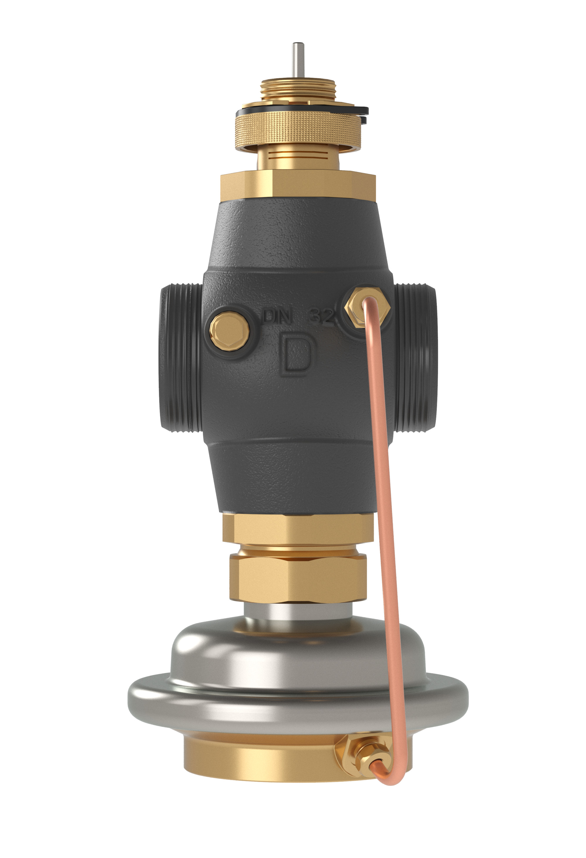 Danfoss Клапан регулирующий комбинированный AVQM с наружной резьбой или фланцевый Комб. р-рAVQM PN16 32/10//0,2/резьб. 003H6740  - Вид №44