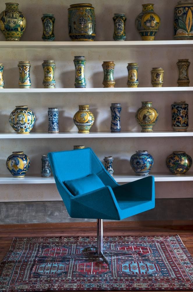 Тканевое кресло с подлокотниками Cizeta PRISMA 1670 PO B13G ARCH-00149172 - Вид №3