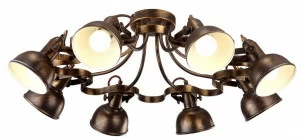 Потолочная люстра Arte Lamp Martin A5216PL-8BR ARTE LAMP ДИЗАЙНЕРСКИЕ, MARTIN 058595 Коричневый