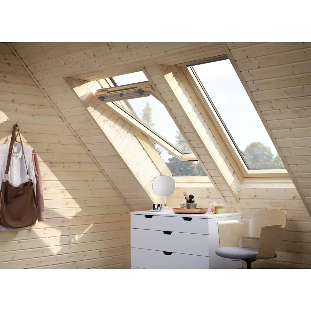 Окно мансардное Velux GZR MR04 3050 дерево/алюминий 78x98 см STLM-2171511 - Вид №4