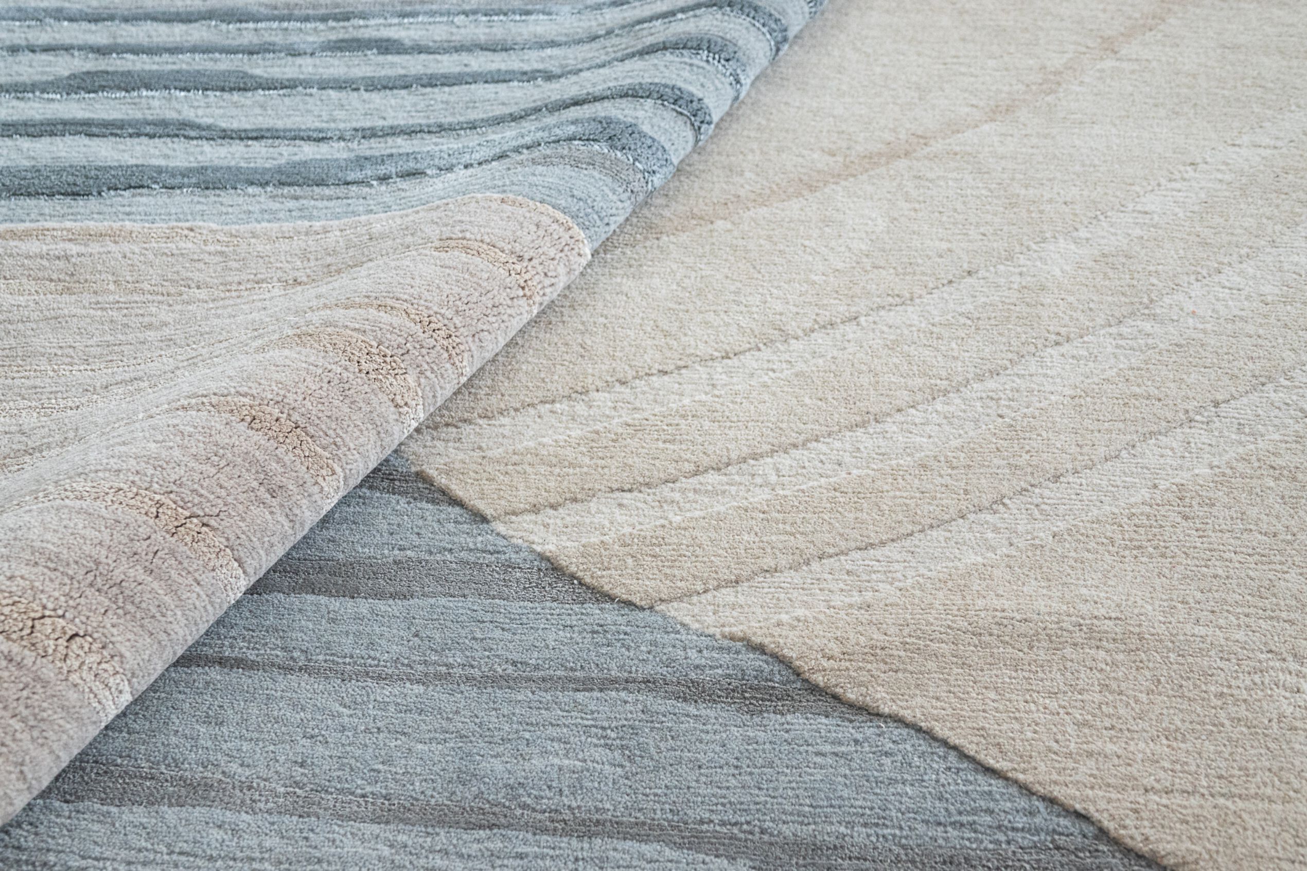 Круглый ковер ручной работы Tapis Rouge абстракция ARCH-00052372 - Вид №5