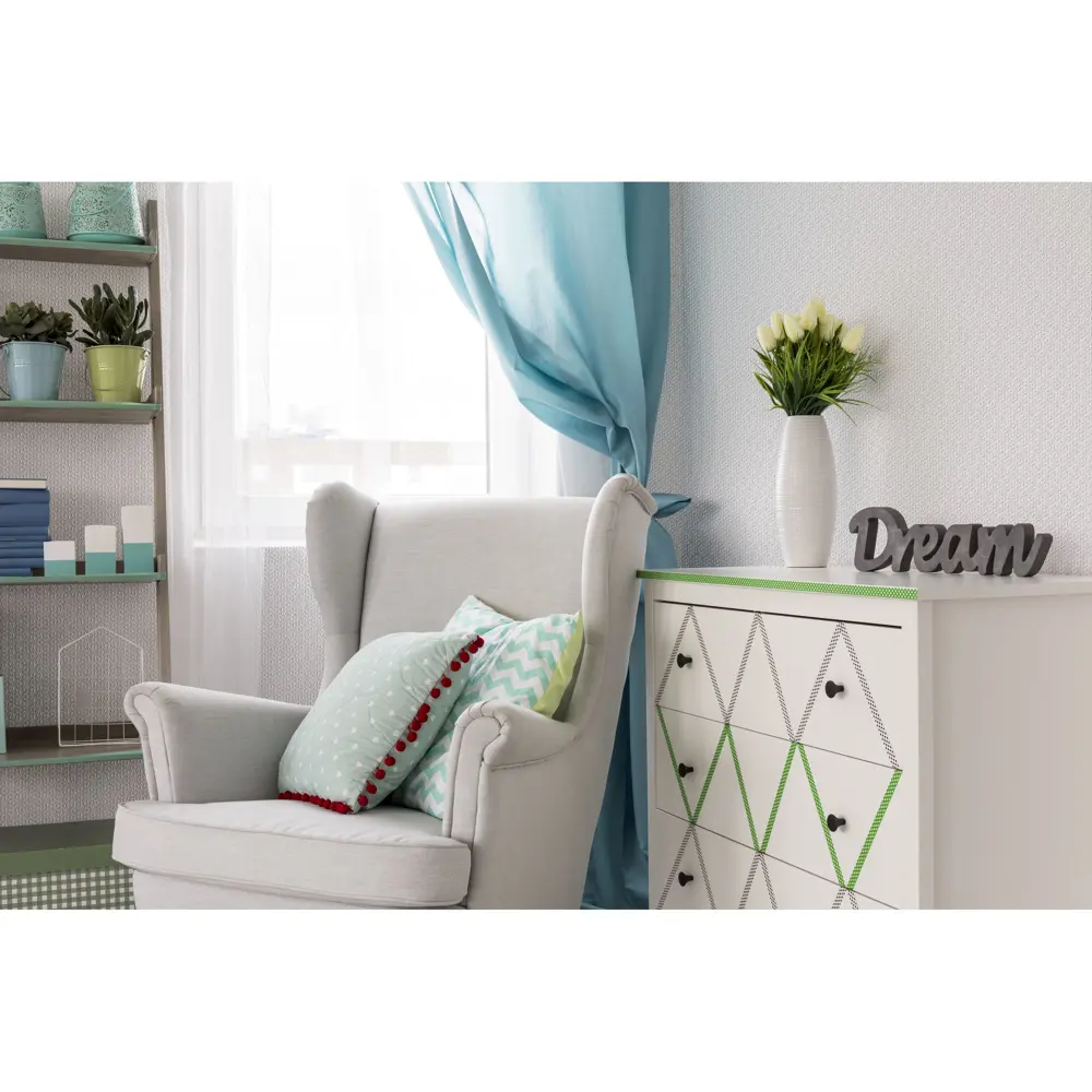 Обои под покраску флизелиновые «цветы шарм» Палитра 1.06 м 3032-11 Small flowers STLM-2050768 - Вид №3