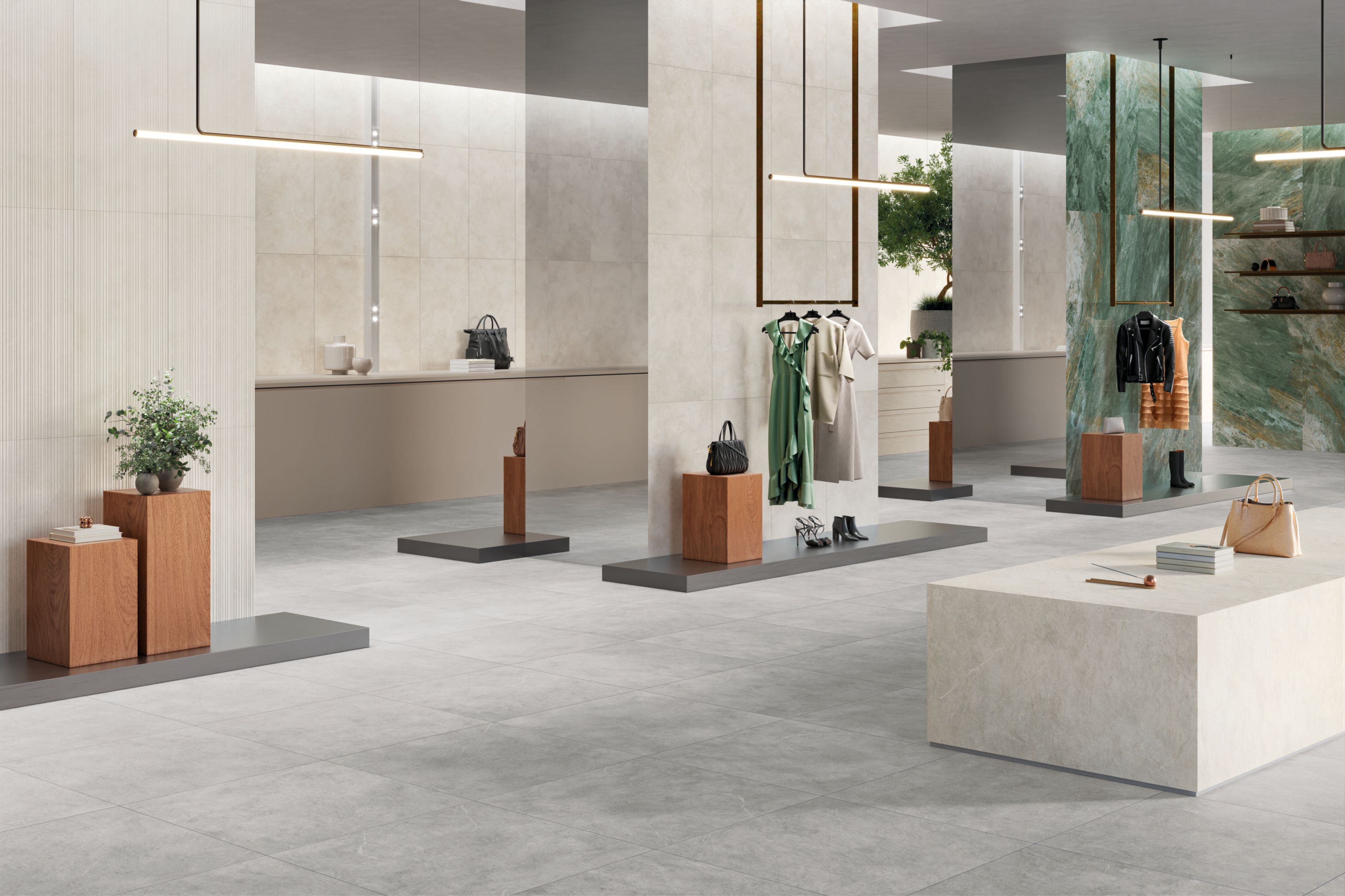 Пол / облицовка керамогранита с цементным эффектом для внутреннего и наружного применения Ceramiche Refin Concrete Look ARCH-00078277 - Вид №5