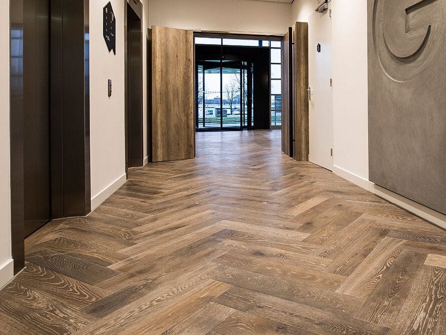 Дубовый паркет Dennebos Flooring Dark ARCH-00108772