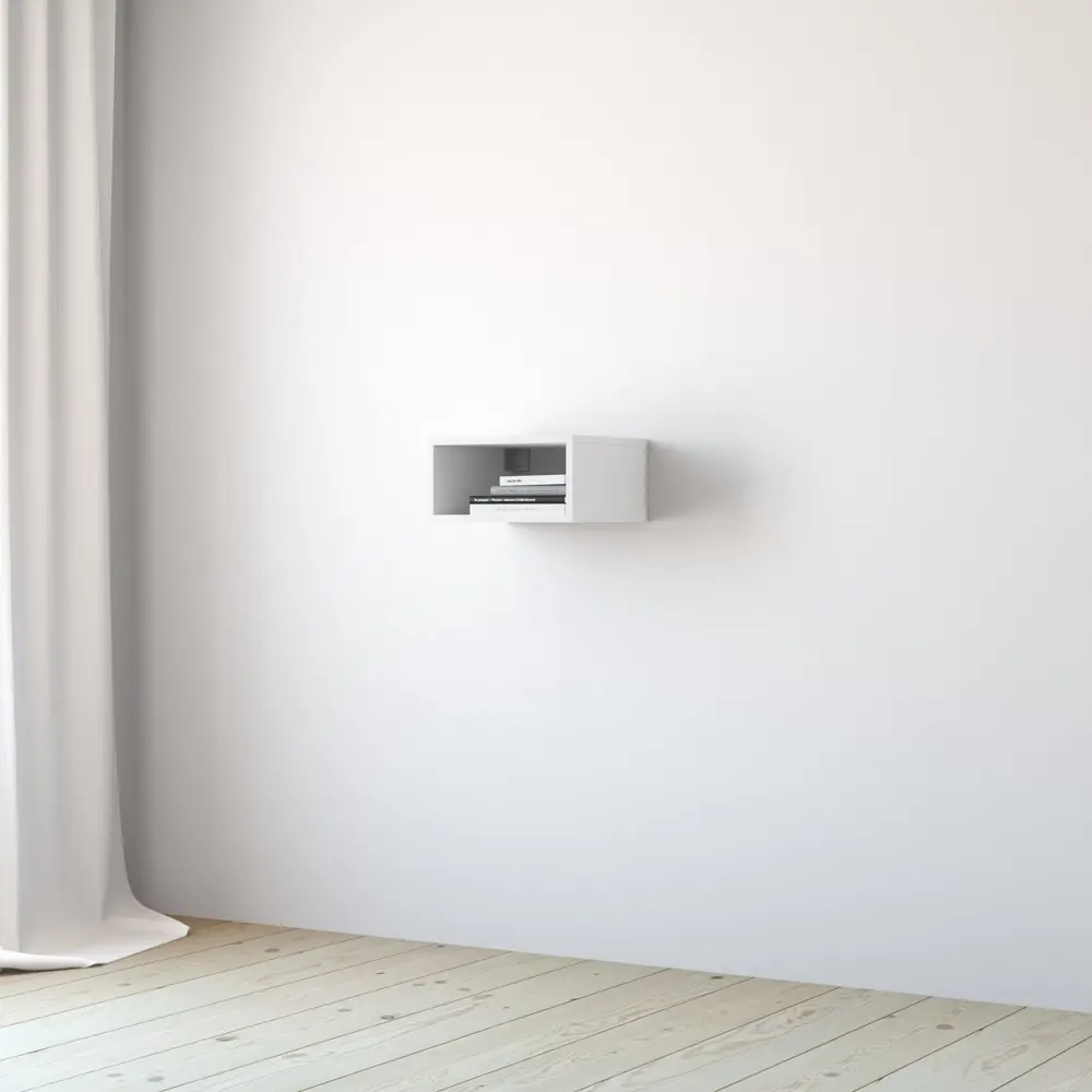 Стеллаж SPACEO KUB 1 секция, 18х36х31,7 см, цвет белый STLM-2199986 - Вид №3