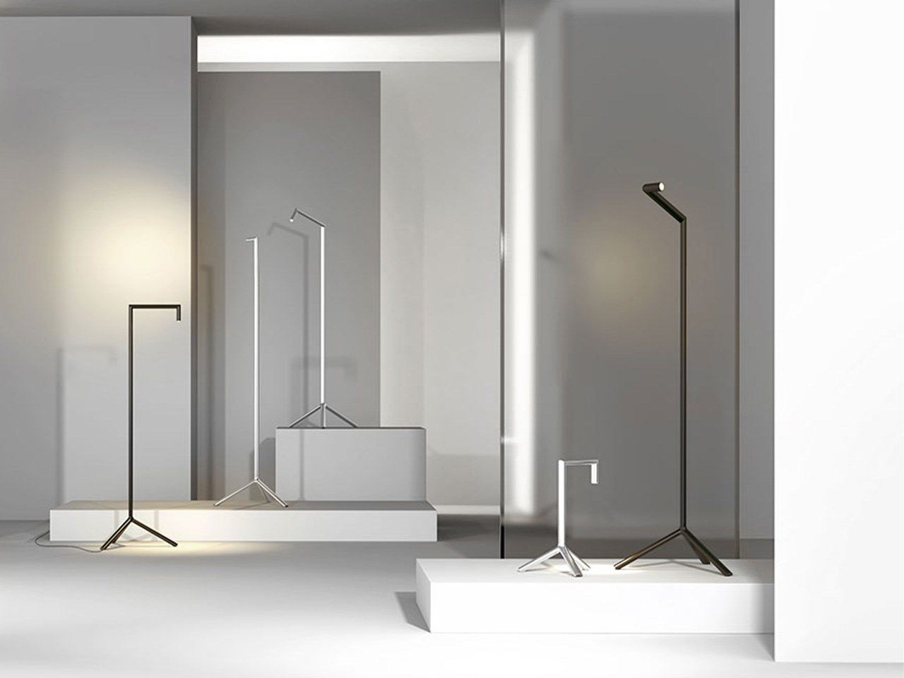 Регулируемая алюминиевая светодиодная напольная лампа Rakumba Hangman ARCH-00128980 - Вид №4