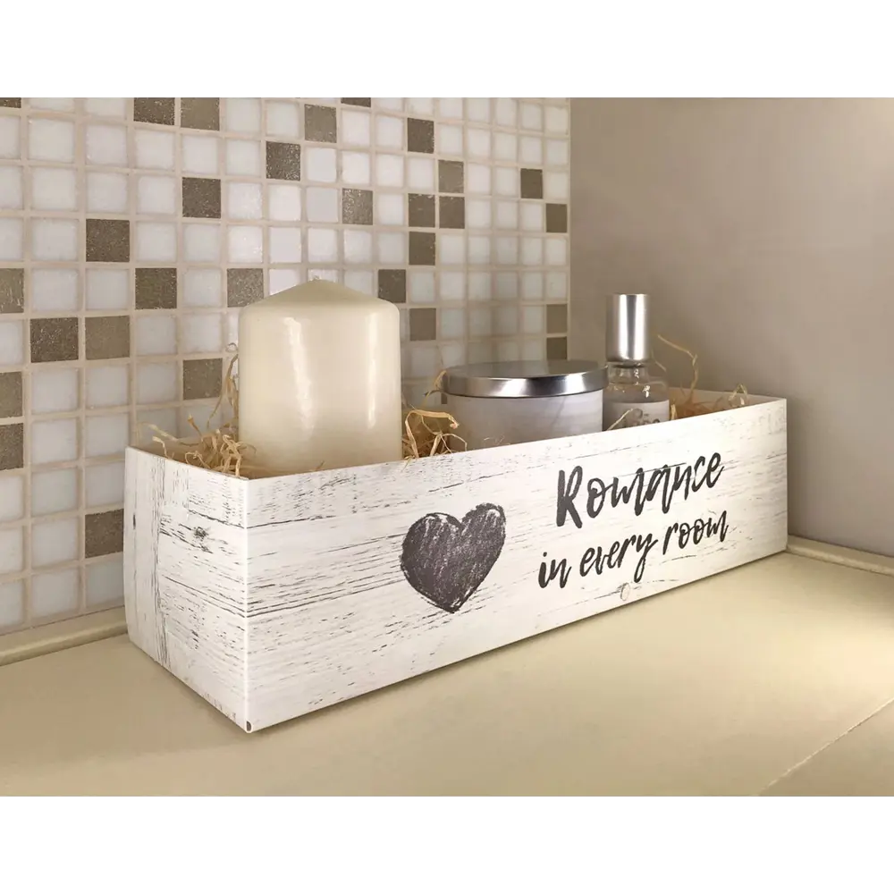 Коробка для хранения Графио 01 30x10.5x8 см полипропилен бело-черный 85854503 STLM-2036679 Santreyd - Вид №3