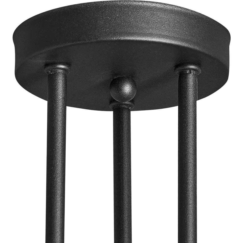 Люстра потолочная Лоу 131 01-3x40-225 3 лампы 15 м² цвет черный ЗАВОД ЭЛЕТЕХ STLM-2179827 - Вид №4