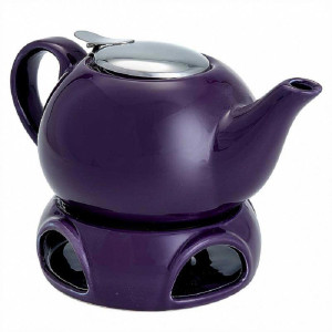 90610435 Заварочный чайник 750 мл Ф19-057R керамика цвет фиолетовый STLM-0306804 ROSARIO
