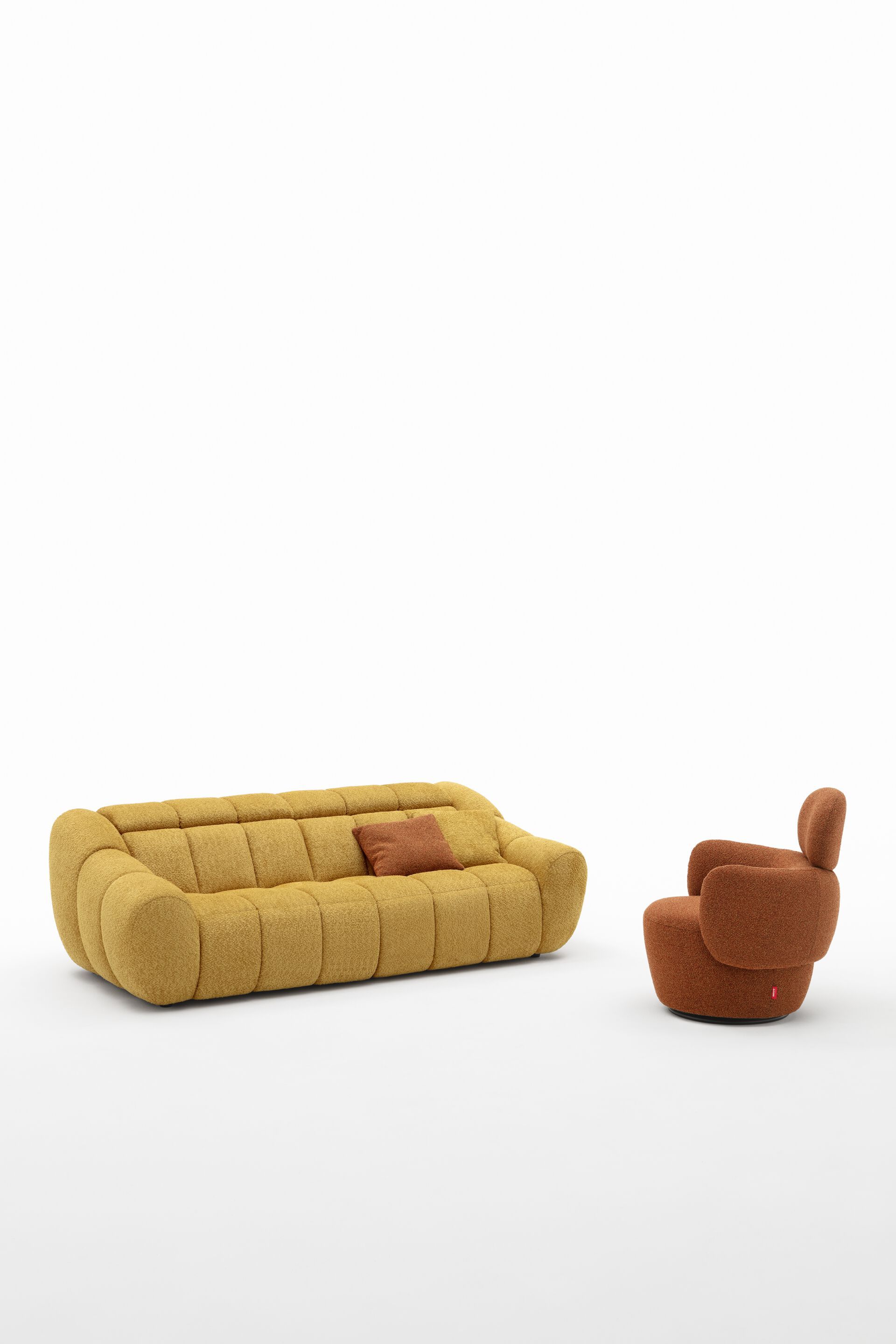 Тканевый диван с откидной спинкой AERRE ITALIA виноград ARCH-00032321 - Вид №3