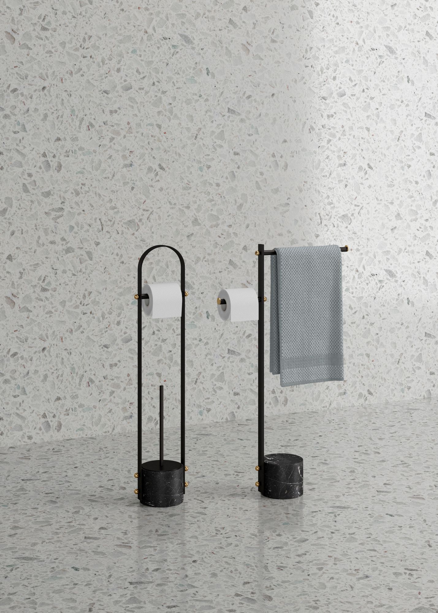 Металлический держатель для полотенец / держатель для полотенец Ex.T Nouveau ARCH-00095790 - Вид №2