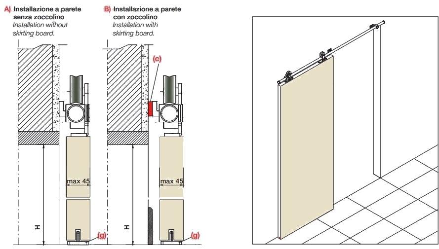 PROTEK® Комплект раздвижных дверей из анодированного алюминия sun-id-1474390 - Вид №3