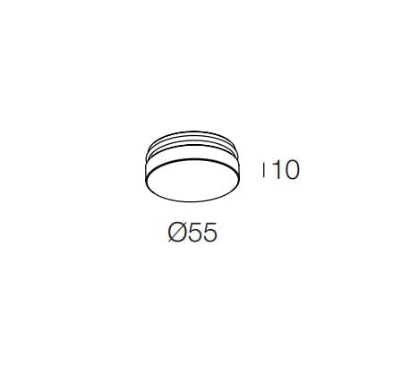 Круглый поворотный прожектор с порошковым покрытием Novalux Honey ARCH-00049594 - Вид №9