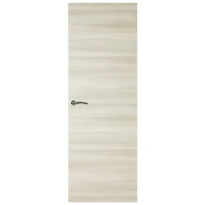 Дверь межкомнатная глухая ламинированная Унико 60x200 см цвет светлый орех