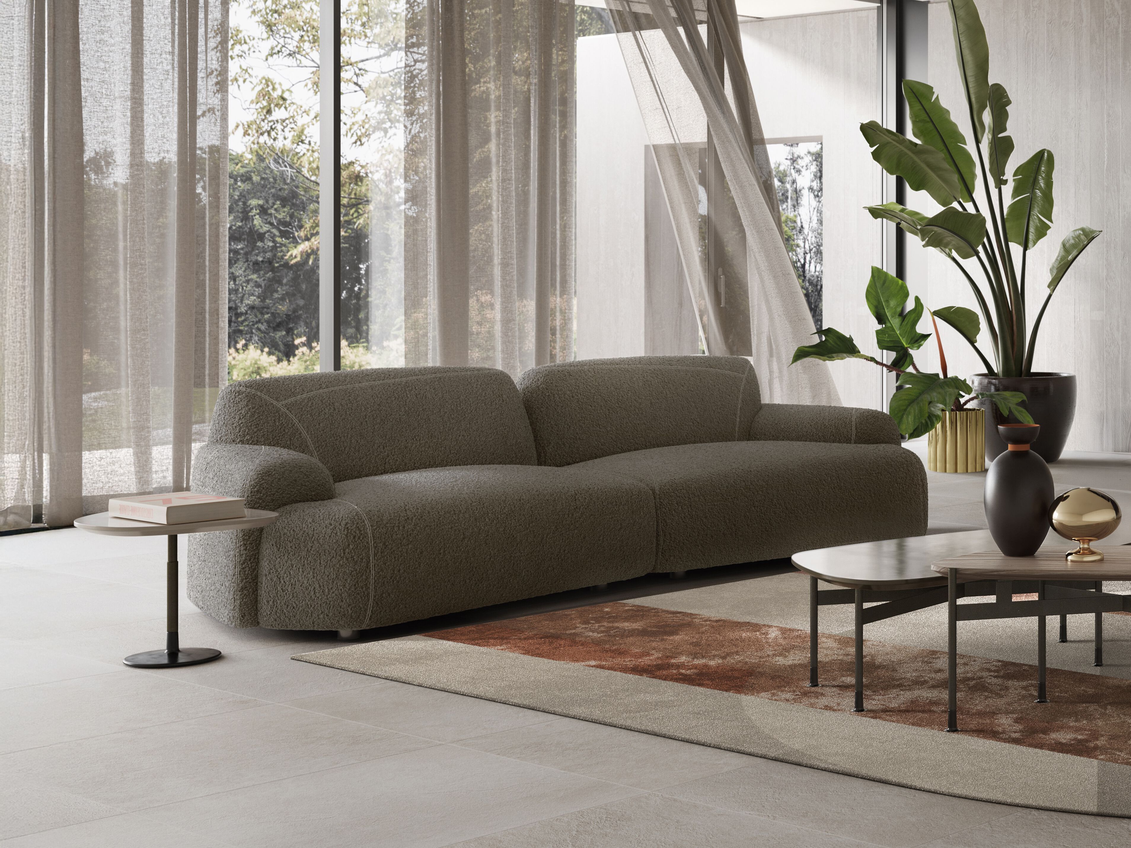 Ткань диван Natuzzi Italia Buddie ARCH-00114813 - Вид №5