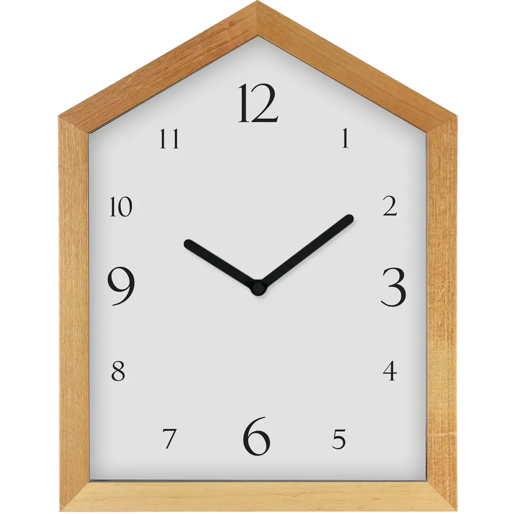 Часы настольные «Домик» 25х30 см цвет белый TROYKATIME STLM-2196858