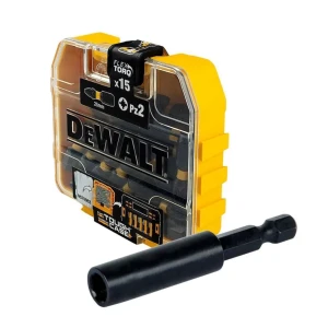 Бита крестовая ударная магнитная Dewalt DT70618T-QZ PZ2x25 мм, 15 шт