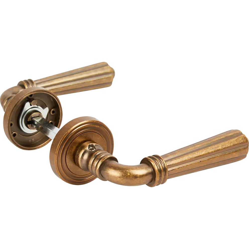 Дверные ручки Fuaro Demetra: античная бронза для интерьера 85202868 STLM-0059829