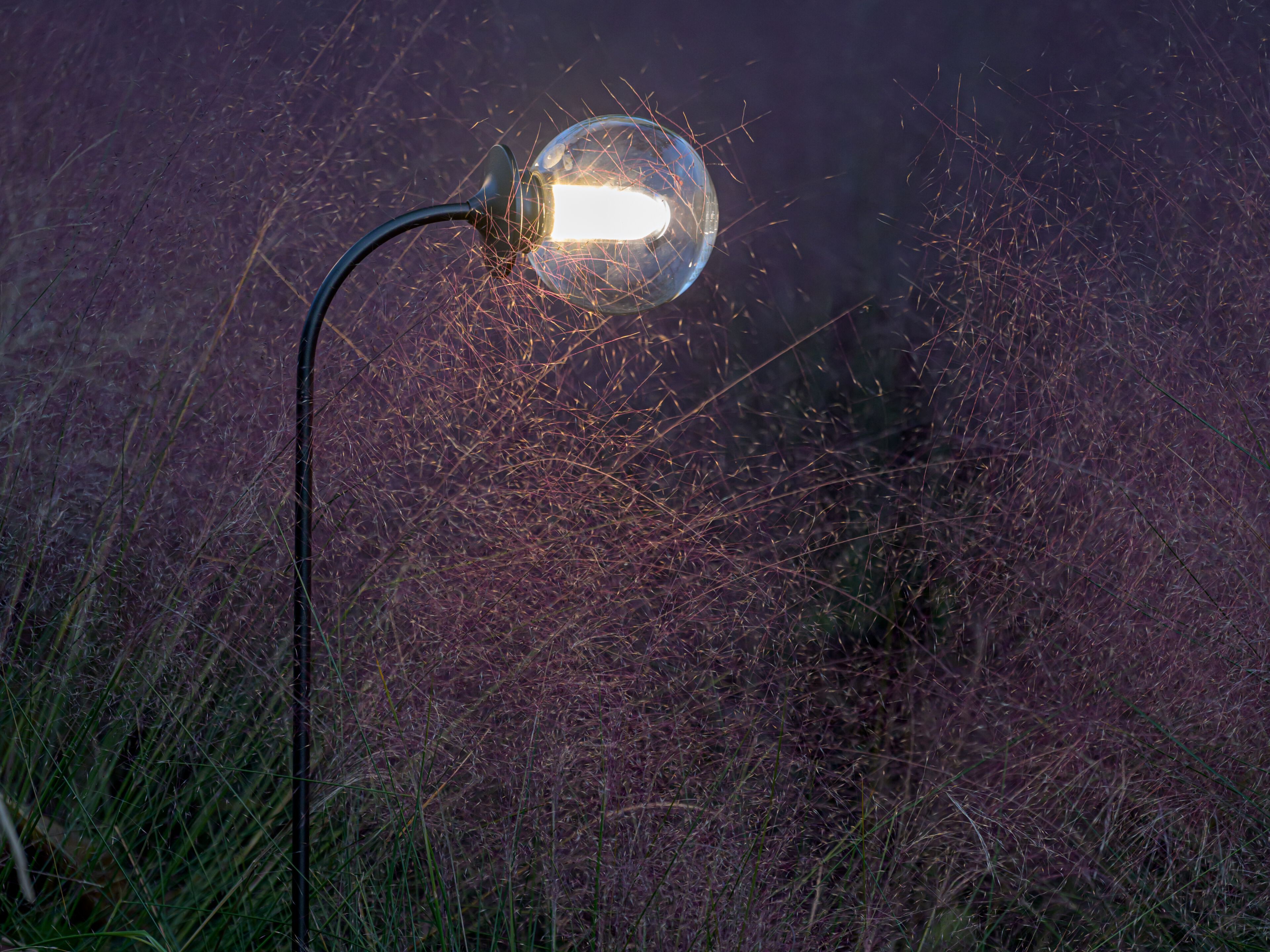 Стальной и стеклянный светодиодный световой столб Platek Balina ARCH-00111728 - Вид №4