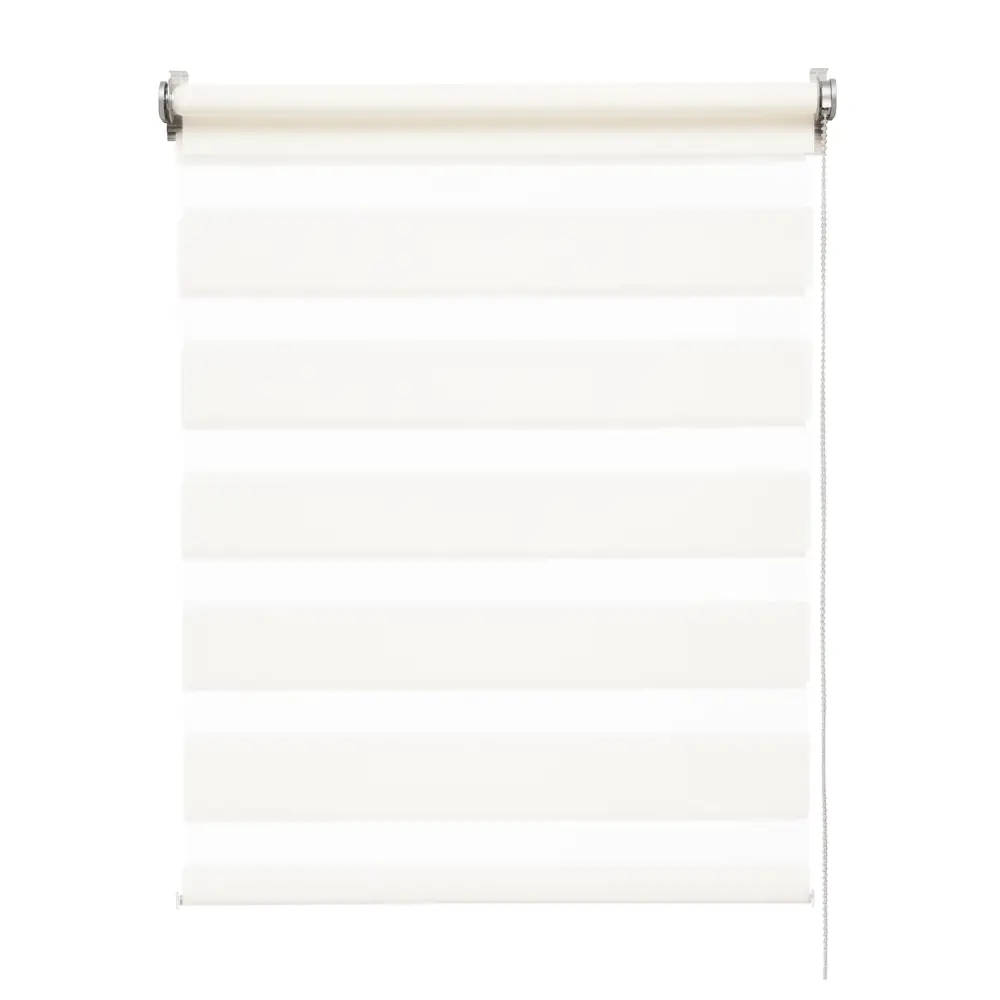 Штора рулонная день-ночь Inspire Moscou 50x160 см белая White 0 STLM-2082107 - Вид №1