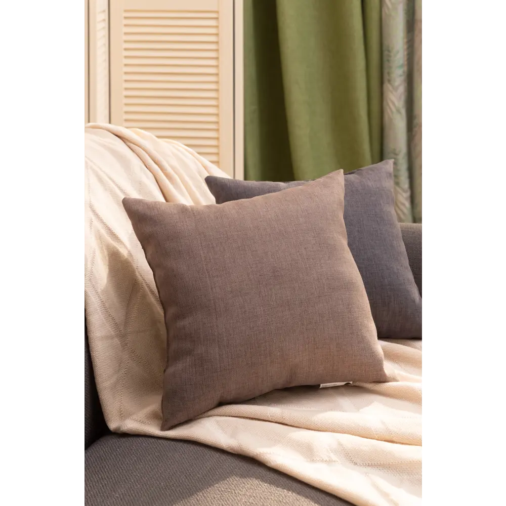 Подушка Inspire Looks 40х40 см Taupe серо-коричневый цвет STLM-2144662 - Вид №3