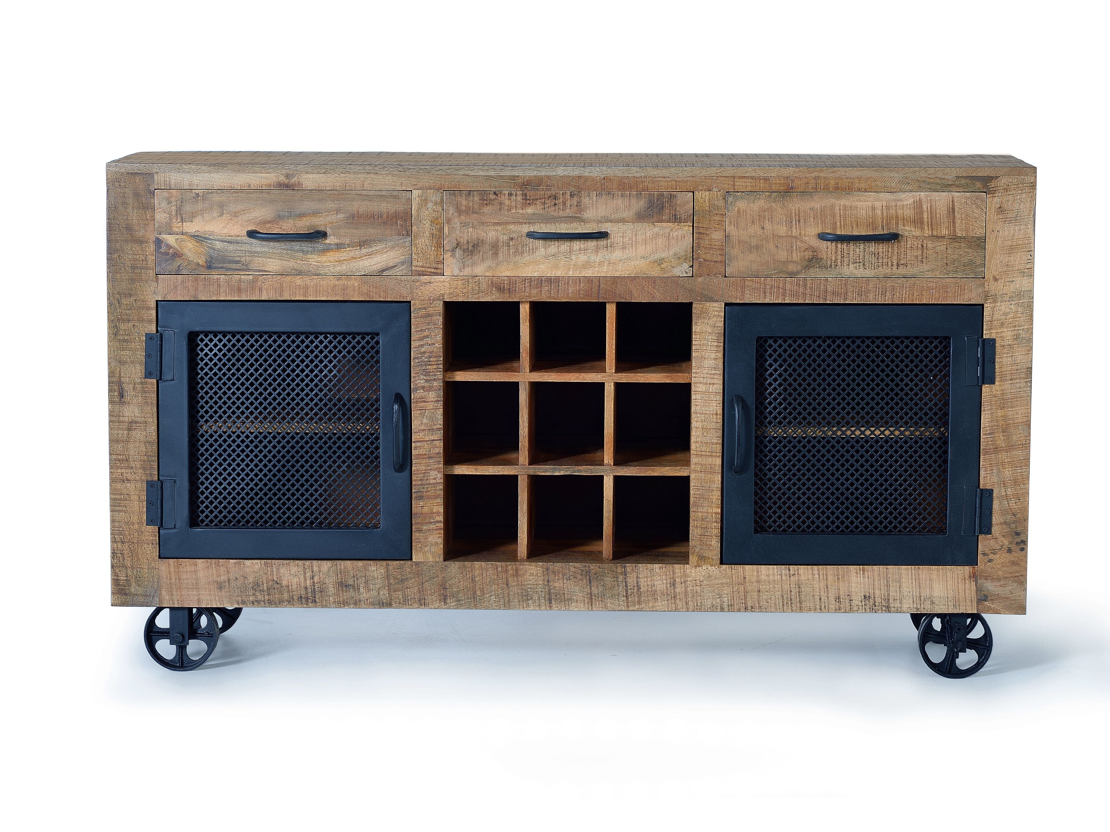 Манго шкаф с распашными дверцами и ящиками Giner y Colomer Ireland ARCH-00025663