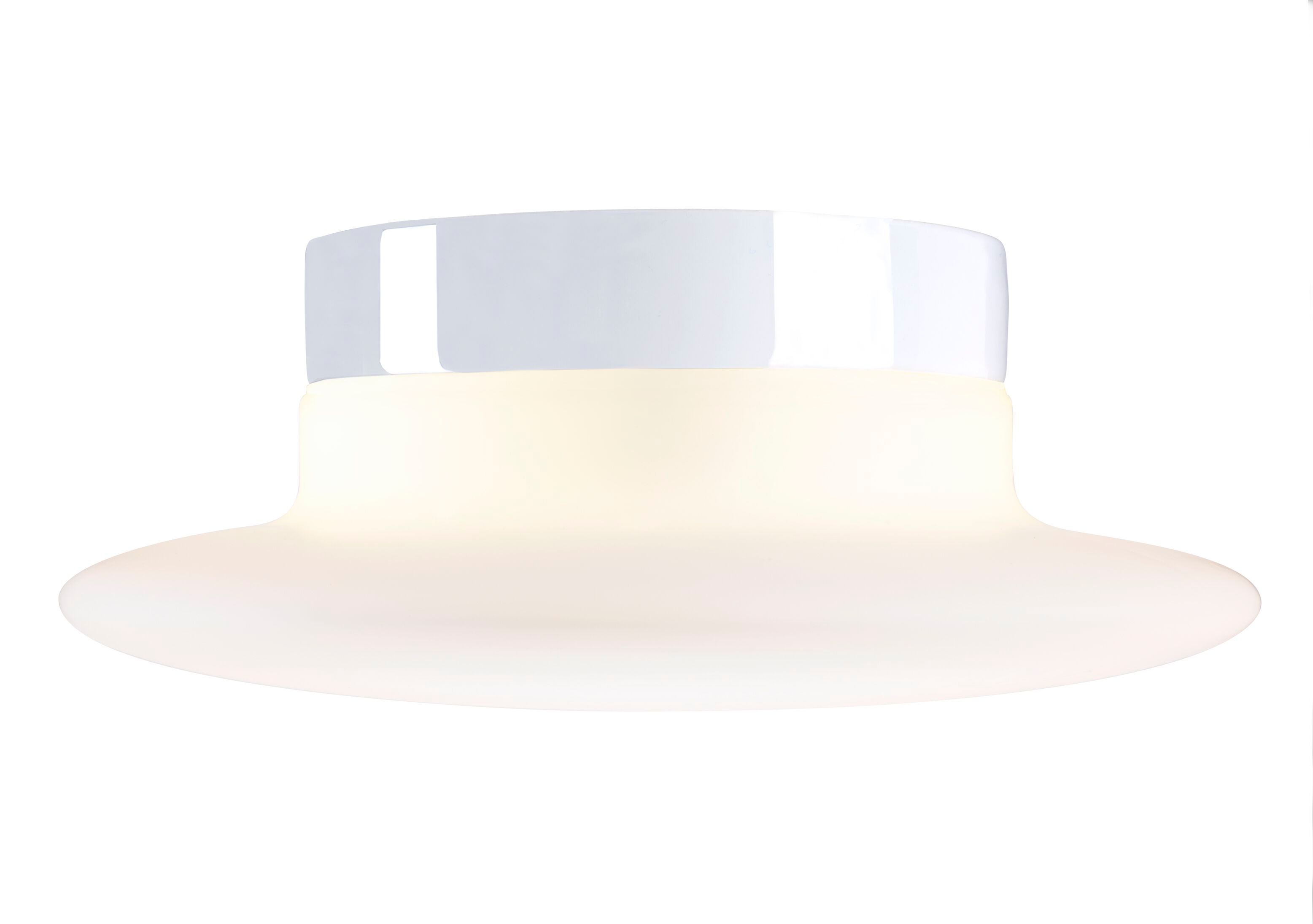Настенный светильник / потолочный светильник из опалового стекла и фарфора Ifö Electric Aton ARCH-00065194 - Вид №1