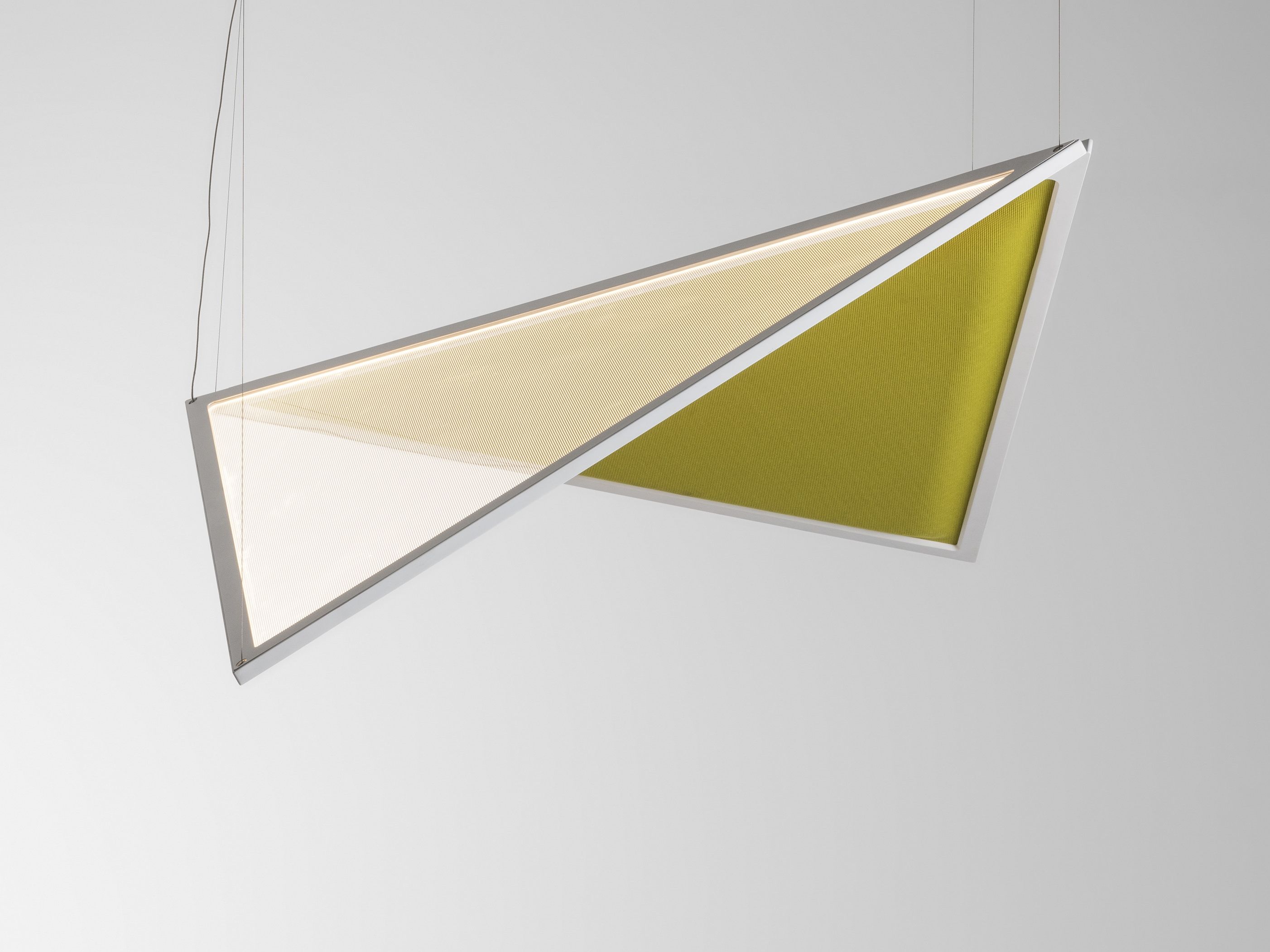 Рециркулированный Pet регулируемый акустический подвесной светильник Artemide Flexia ARCH-00152282