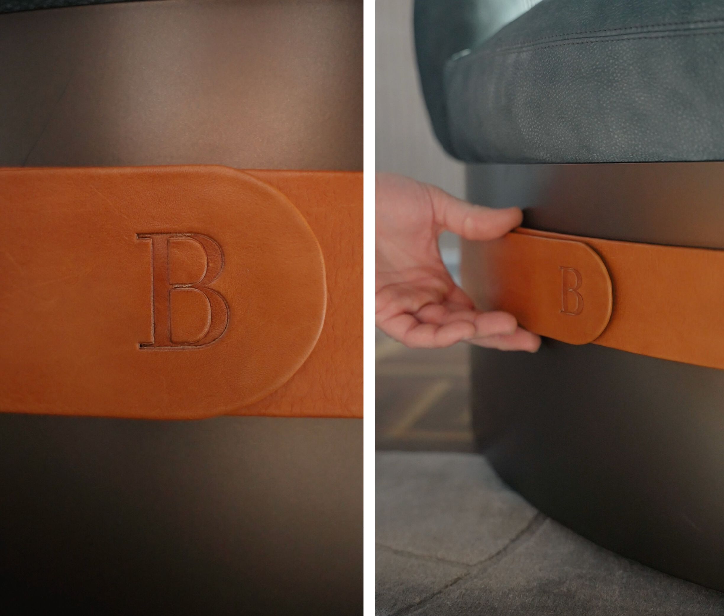 2-местный кожаный модульный диван Borzalino BELT ARCH-00013385 - Вид №7