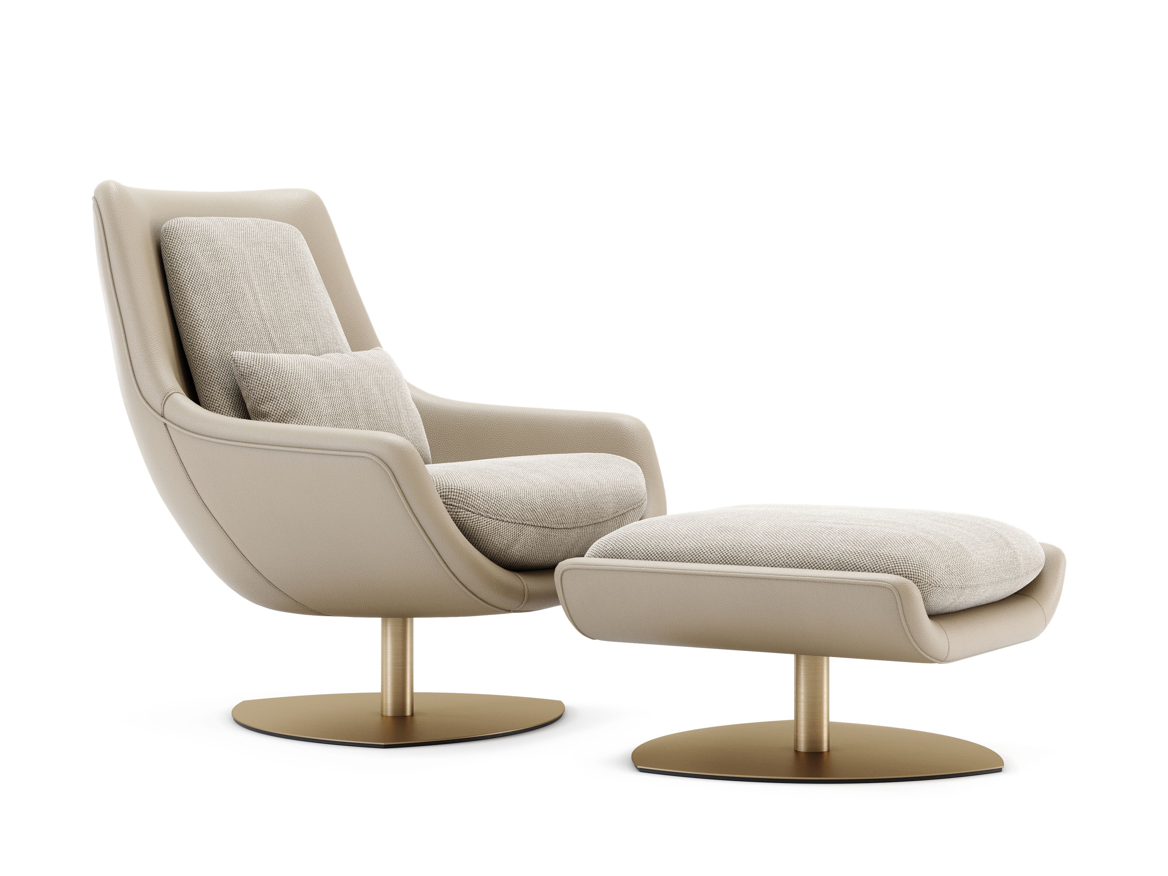 Кресло с подставкой для ног Domkapa ARCH-00039294 - Вид №5